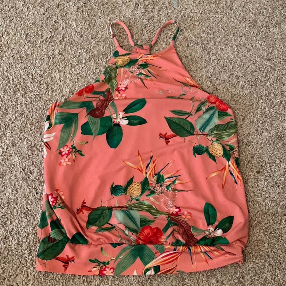 Express Floral Shirt